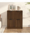 Sideboard Brown Oak 60x30x70 cm Engineered Wood