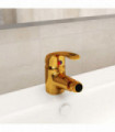 Bathroom Bidet Mixer Tap Gold 13x12 cm
