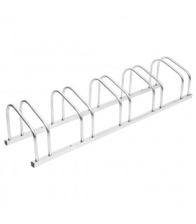 vidaXL Bike Rack for 5 Bikes Galvanised Steel