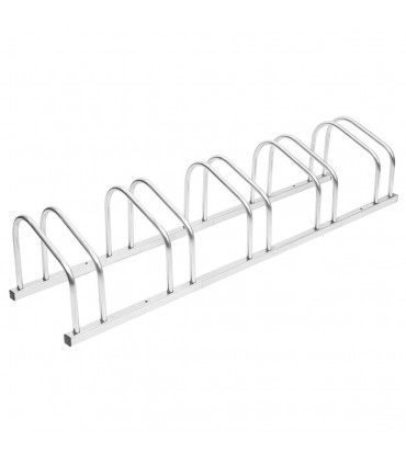 vidaXL Bike Rack for 5 Bikes Galvanised Steel