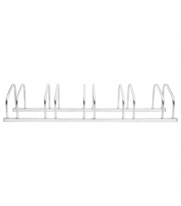 vidaXL Bike Rack for 5 Bikes Galvanised Steel