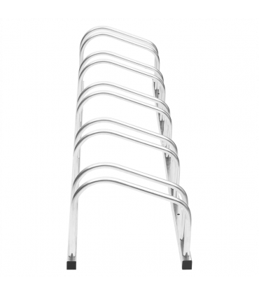 vidaXL Bike Rack for 5 Bikes Galvanised Steel