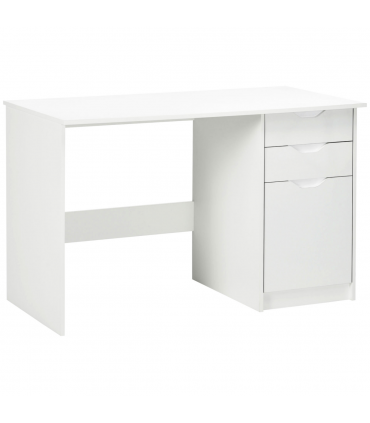 Computer ,Workstation White w/ Drawers Home Office