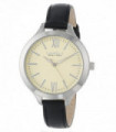 Caravelle New York Women's 43L164 Analog Display Japanese Quartz Black Watch