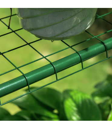Steel Frame Greenhouse Steel Frame, 2 Shelves