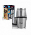 Quest Compact Stainless Steel Electric Grinder, 80g, 200W, 20 x 12 x 12cm 34170