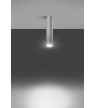 Ceiling lamp LAGOS Round Tube Shape Modern Loft Design LED GU10