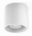 Ceiling Lamp ORBIS 1 White Round Shape Modern Loft Design LED GU10