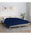vidaXL Weighted Blanket Blue 200x220 cm 13 kg Fabric