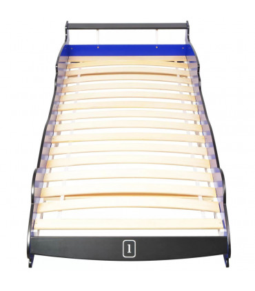 Children's Race Car Bed 90x200 cm Blue