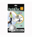 Pack&Vac Vacuum Storage Bag 50cm x 60cm Black - Unscented