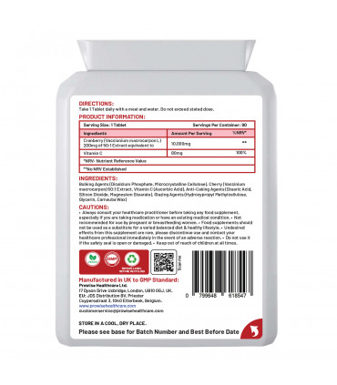 Cranberry With Vitamin C Prowise