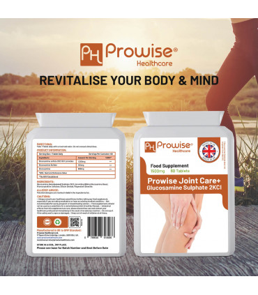 Glucosamine Sulphate 2KCL 1500mg 60 Tablets I High Strength 2 Months Supply