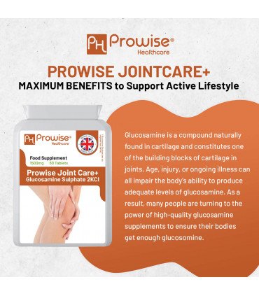 Glucosamine Sulphate 2KCL 1500mg 60 Tablets I High Strength 2 Months Supply