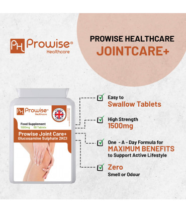 Glucosamine Sulphate 2KCL 1500mg 60 Tablets I High Strength 2 Months Supply