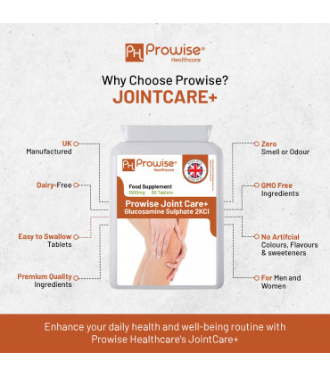 Glucosamine Sulphate 2KCL 1500mg 60 Tablets I High Strength 2 Months Supply