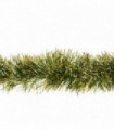 3 x 2M 6 Ply Coloured Snow Tipped 11cm Tinsel Garland GOLD