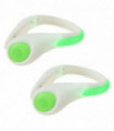 2 x LED Walking Shoe Light | TWL-1349 | - Green WHITE
