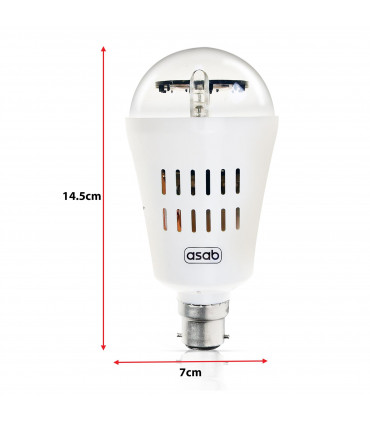 LED Projector Light Bulb Hearts