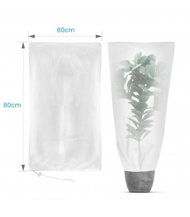Anti-Freeze Frost Plant Cover 60 x 80cm 2 Pack