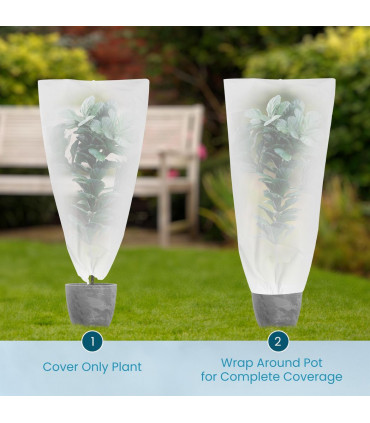 Anti-Freeze Frost Plant Cover 60 x 80cm 2 Pack
