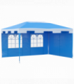 Outsunny 4x3m Garden Heavy Duty Gazebo Marquee Party Tent-Blue