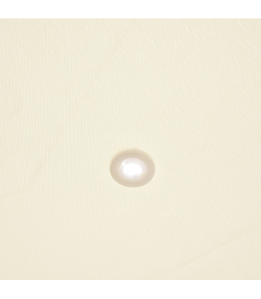 4 x 3 Meters Canopy Metal WallCream 4m 3m