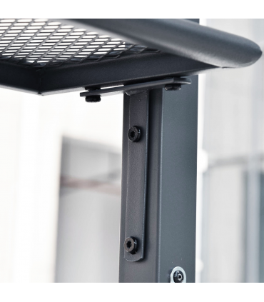 2.5M 8ft New Double-Tier BBQ Gazebo Grill Canopy Barbecue Grey