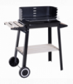 Outsunny Charcoal BBQ Grill,  87Lx45Wx83H cm-Black