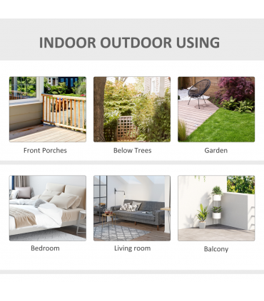 Cotton-Polyester Blend Macrame Hanging Chair Swing Hammock & Backrest, Grey