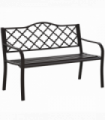 Cast Iron Front Porch Bench Mesh Patio Folding Rocking Set Lawn Furniture