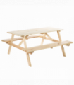 Outsunny 4-Seater Wooden Picnic Set-Fir Wood