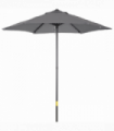 1.96m Parasol Patio Umbrella, Dark Grey
