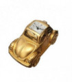 Miniature Clock Gold Plated Metal Cadillac car Solid Brass IMP81 - CLEARANCE NEEDS RE-BATTERY