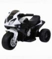 Electric Kids Ride on Motorcycle BMW Liscensed Headlights Music Black