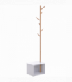 Coat Rack Storage Bench Hallway Tree Hat Hanger Entryway Bedroom Stand
