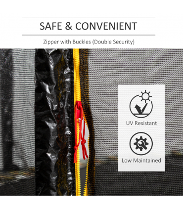 13FT Trampoline Replacement Spare Net Safety Enclosure Net Surround Net