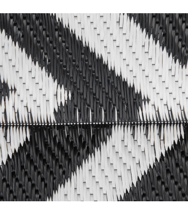 121x182cm Reversible Outdoor Rug Portable Plastic Straw RV  Outsunny