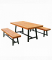 3 Pieces Acacia Wood Picnic Dining Set Outdoor Indoor Furniture Outsunny
