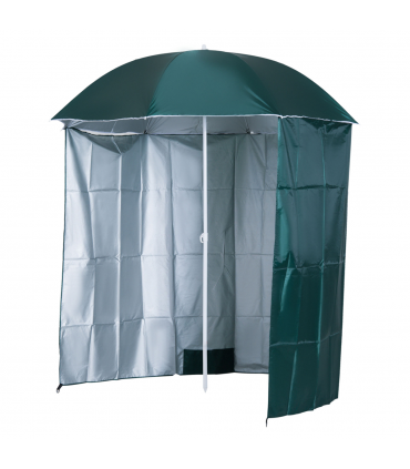 2.2M Fishing Umbrella Garden parasol Outdoor Sun Shelter Shade Canopy Outsunny