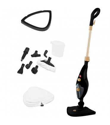 10 in 1 1500W Hot Steam Mop Cleaner and Hand Steamer - Copper