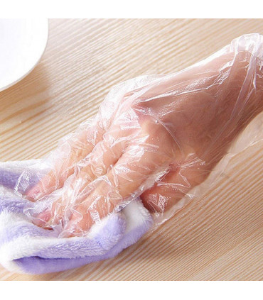 100 Pack Emergency Disposable Gloves Light Weight