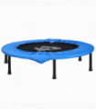 96 cm Foldable Mini Fitness Trampoline Exercise Rebounder Jumper, Blue HOMCOM