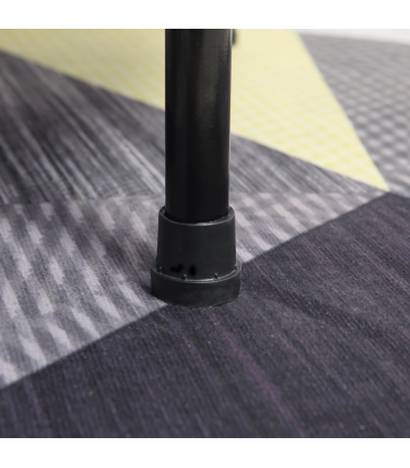 Foldable Mini Fitness Trampoline Exercise Rebounder Jumper, Blue HOMCOM