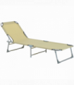 Camping Cot Picnic Sun Lounger Portable Folding Chaise Chair Patio Outsunny