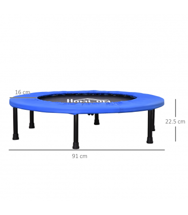 36" Trampoline Indoor Outdoor Rebounder Mini Jumper Sports Game Home HOMCOM