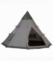 6-7 Person Large Family Party Camping Tent Carrying Bag, Mesh Window Outsunny
