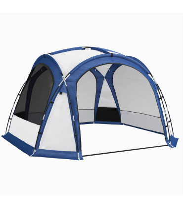 Dome Tent for 6-8 Person Camping Tent w/ Zipped Mesh Doors Lamp Hook Outsunny