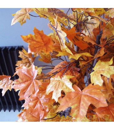 125cm Orange Maple Acer Extra Large Artificial Tree