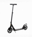 Kick Scooter Folding 2 Big Wheels Adjustable  Adult Teens For 14 Black HOMCOM